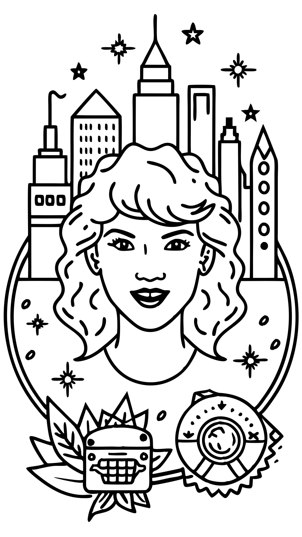 taylor swift coloring pages 1989